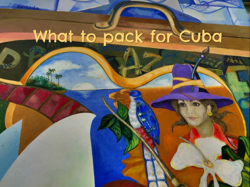 What to pack for cuba