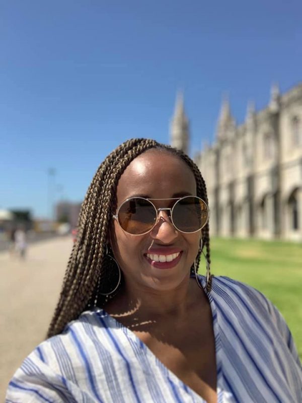I travel because Nadeen White