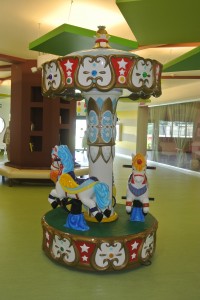 Many hotel properties offer play areas inside or outside.