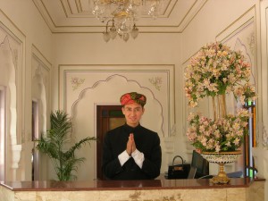 Hotel check-in