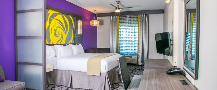 photo. Atlantic Hotels Group. Holiday Inn Express& Suites. Garland Texas. guestroom