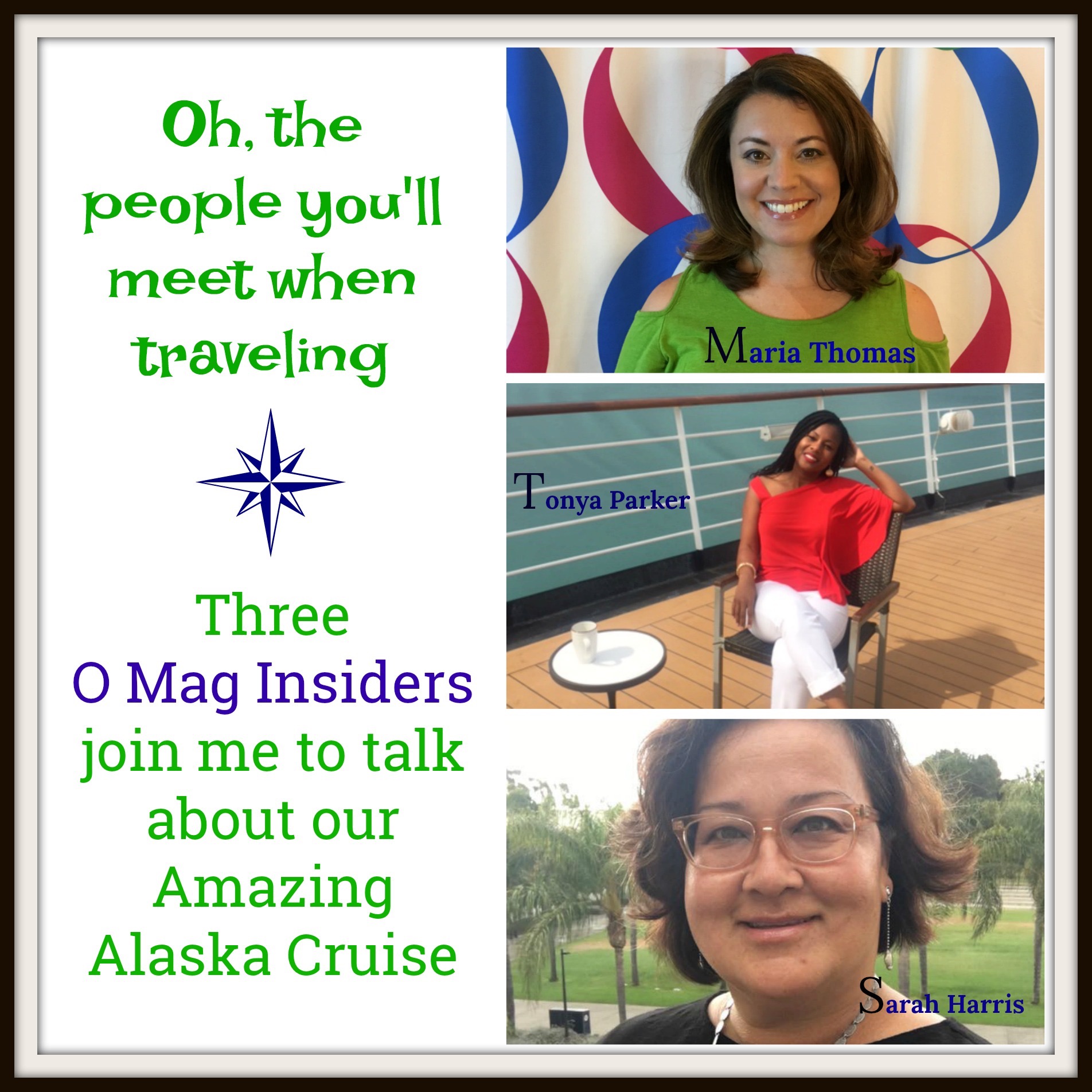 Destination:  Oh, the people you meet when traveling – Aug. 12, 2017