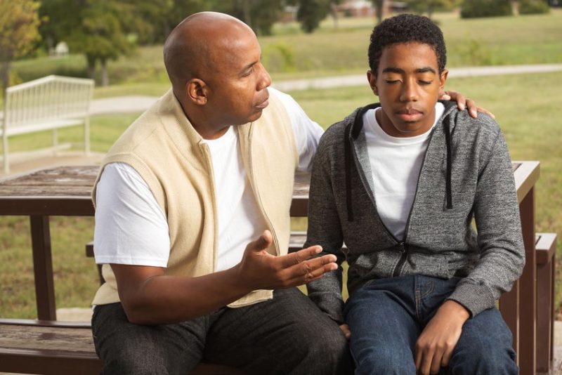 The talks maybe tough but they're important. Peer pressure and the desire to look cool can cause teens to disregard safety rules. Talk with them about the importance of speaking up about safety when riding with friends and family. Create an open line of communication so they feel comfortable coming to you when they see behavior that's not safe. 