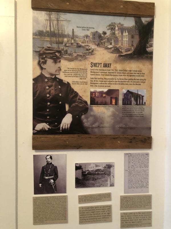 Darien and the 54th Massachusetts regiment