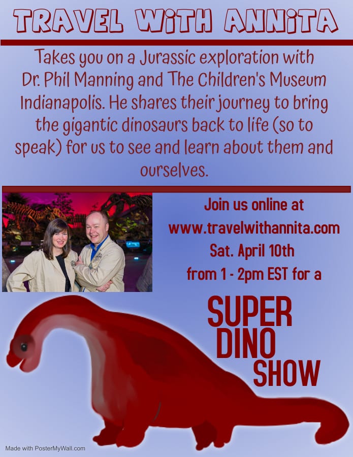 Destination – The Children’s Museum – Mission Jurassic – April 10, 2021