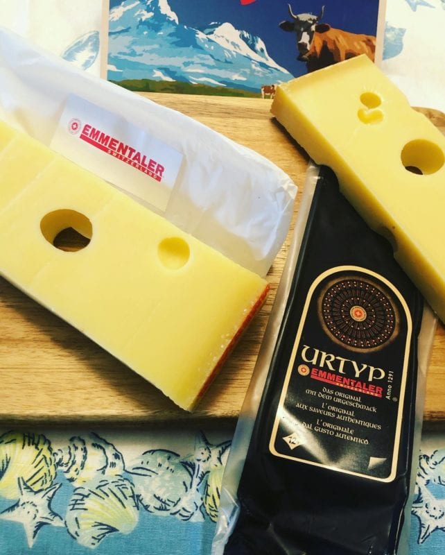Swiss cheese emmentaler
