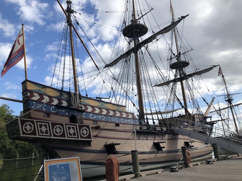 Details about   Susan Constant Jamestown Settlement Virginia Ship Christopher Newport Postcard 