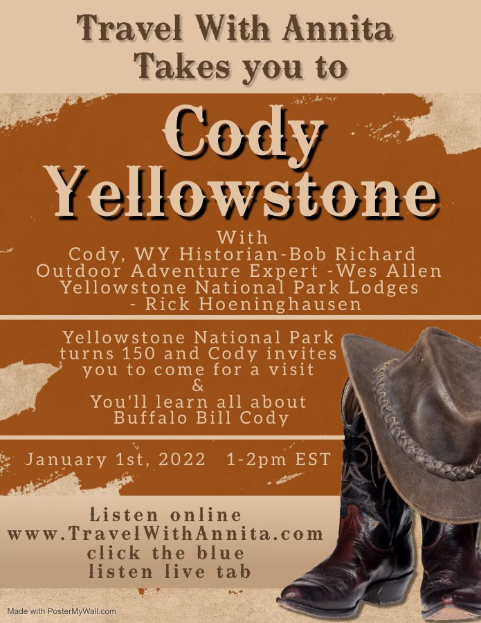 Destination:  Cody Yellowstone, Wyoming