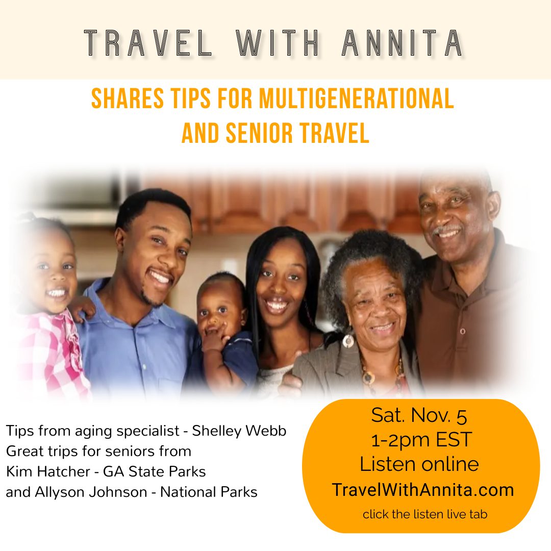 Destination:  Multigenerational and Senior Travel Tips