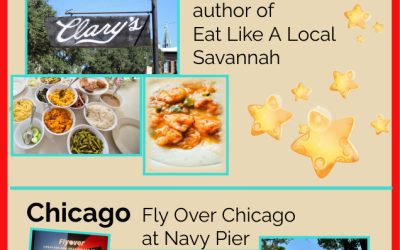 Destination:  Tips for Savannah and Chicago, Eat, Drink and Soar