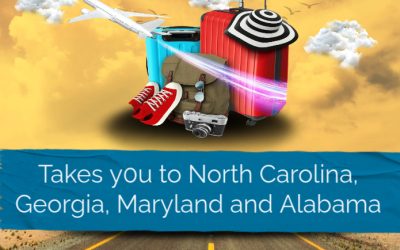 Destination:  North Carolina, Georgia, Maryland and Alabama
